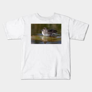 Green-winged Teal - female Kids T-Shirt